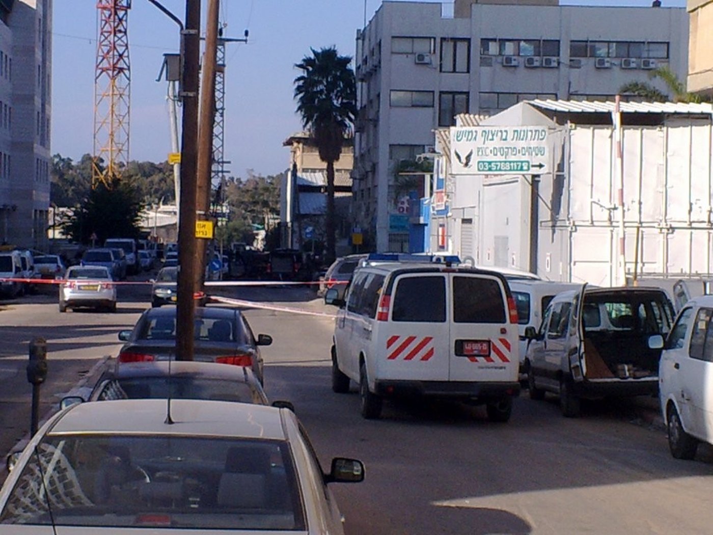 מטען חבלה נחשף בבני-ברק