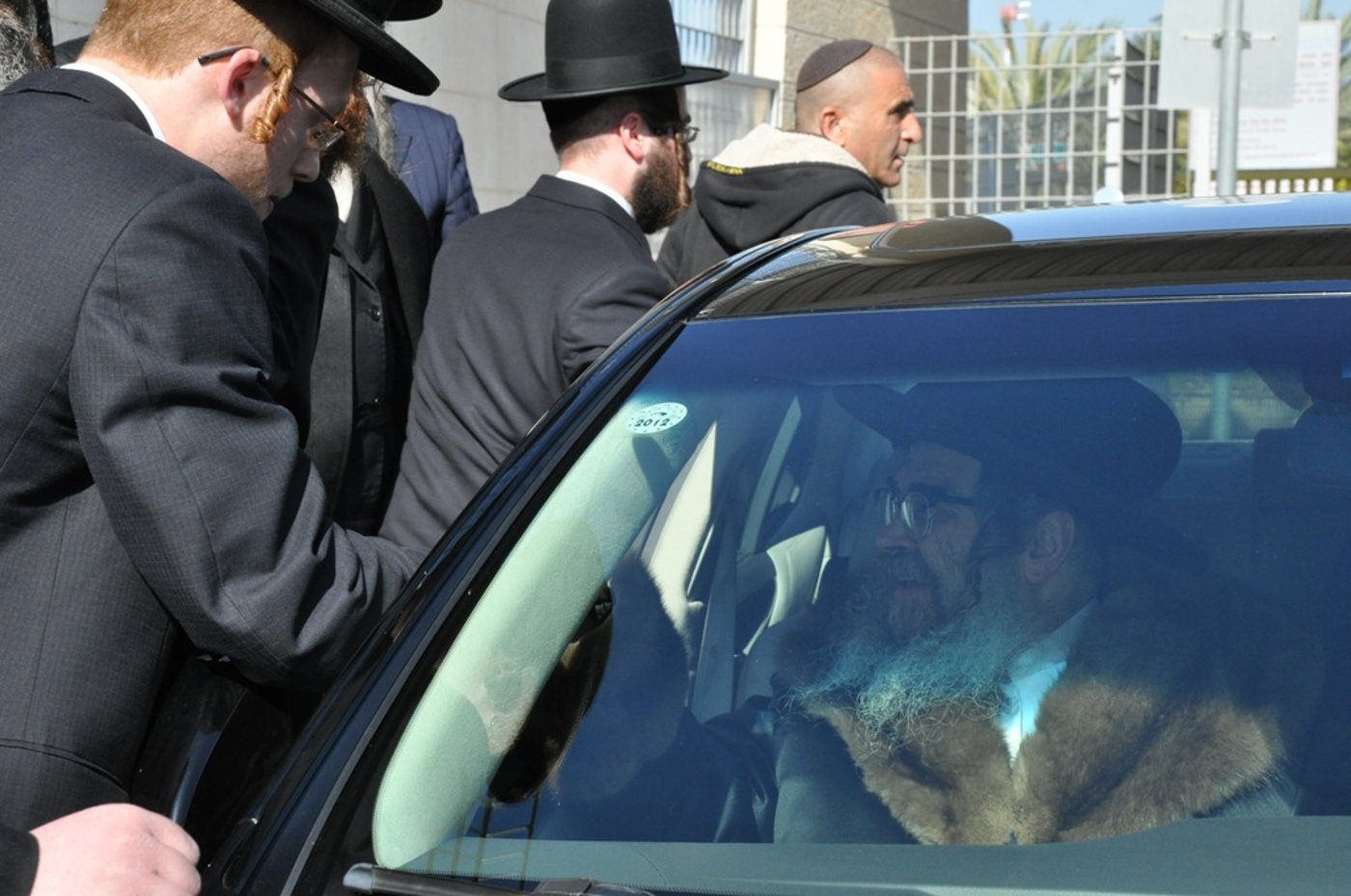 כ"ק האדמו"ר מסאטמר שליט"א נחת בישראל
