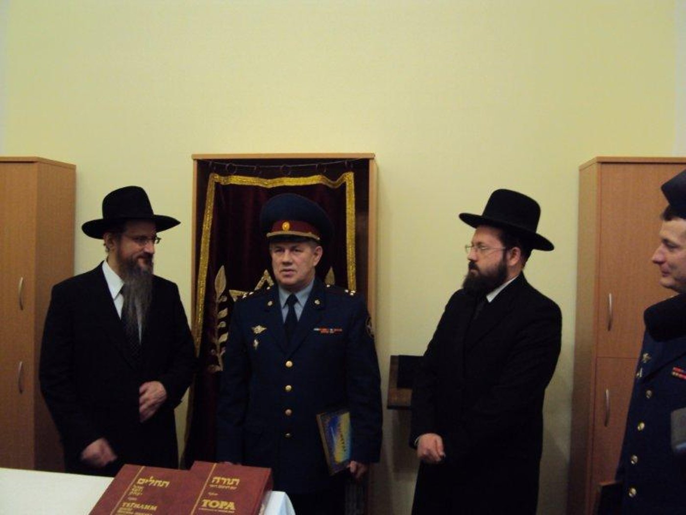 במעמד היסטורי: בית כנסת נחנך עבור אסירים יהודים בבית הכלא ברוסיה
