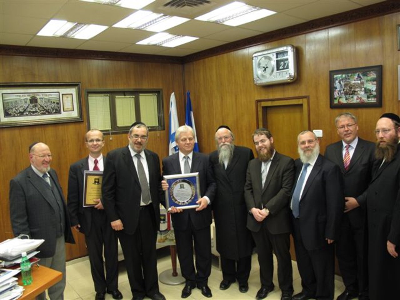 אורח בבני-ברק: ראש עיריית בודפסט