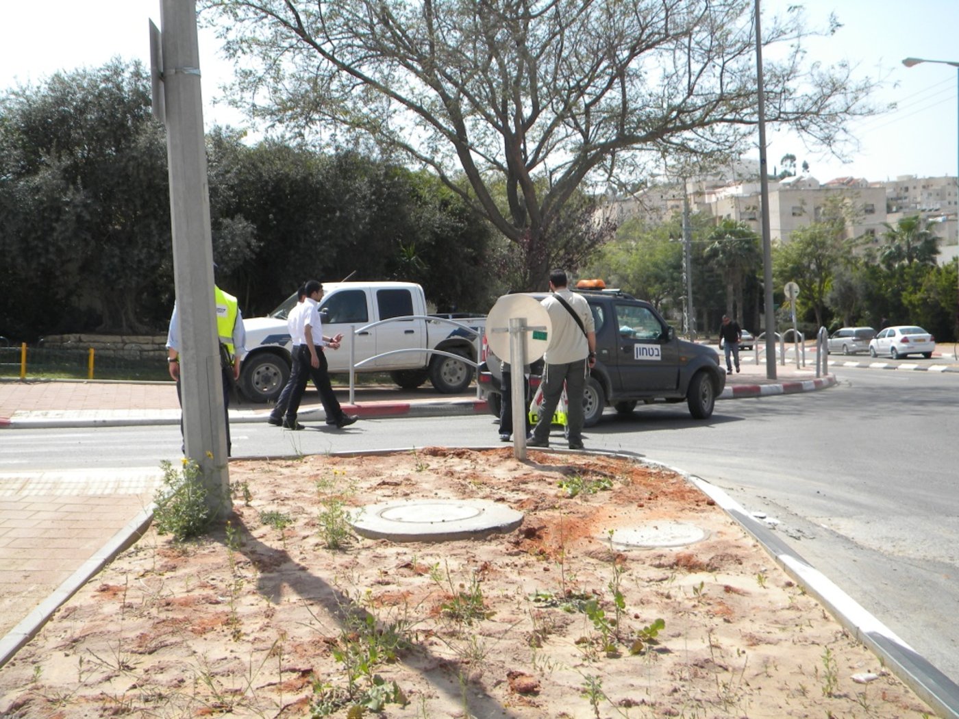 נגמר בנס: "סופרבוס" התנגש במשאית, שניים נפצעו
