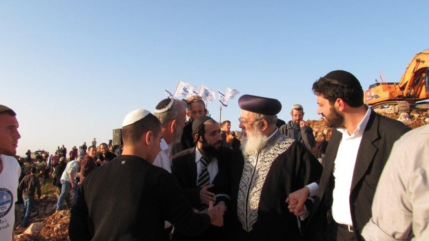 חודש אחרי הטבח: אבן פינה לבית מדרש על שם הקדושים