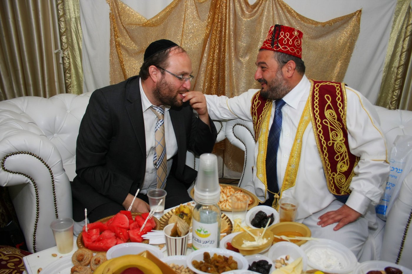 כטוב ליבו במופלטה • משה אבוטבול חגג את המימונה