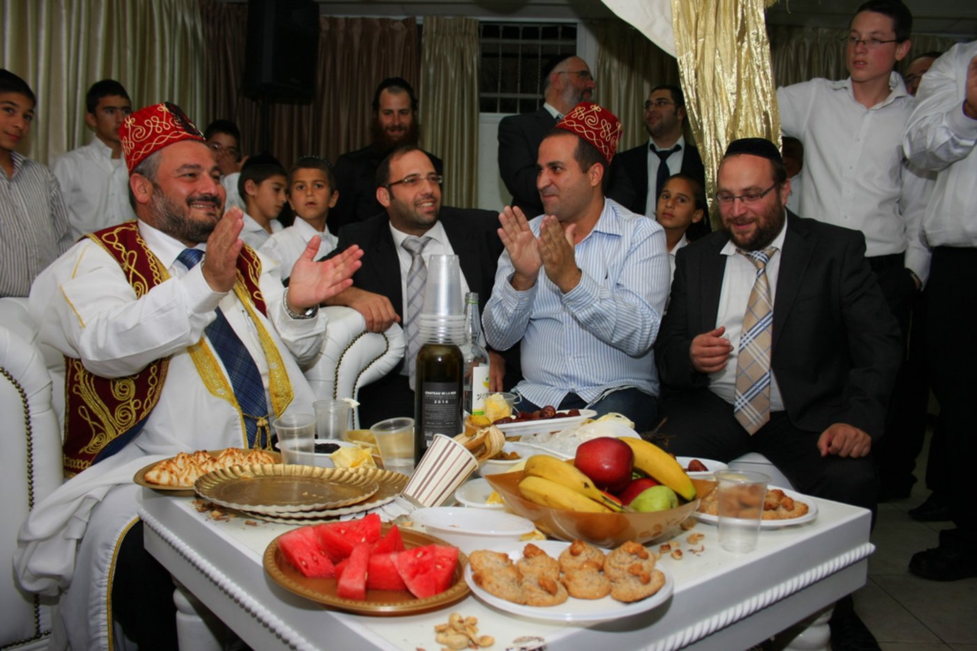 כטוב ליבו במופלטה • משה אבוטבול חגג את המימונה