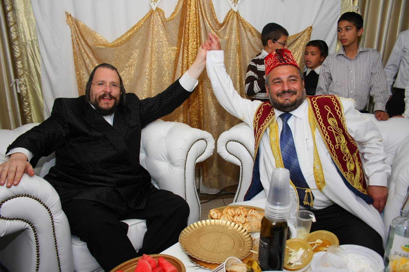 כטוב ליבו במופלטה • משה אבוטבול חגג את המימונה