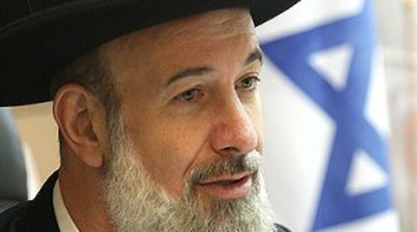הרב יונה מצגר