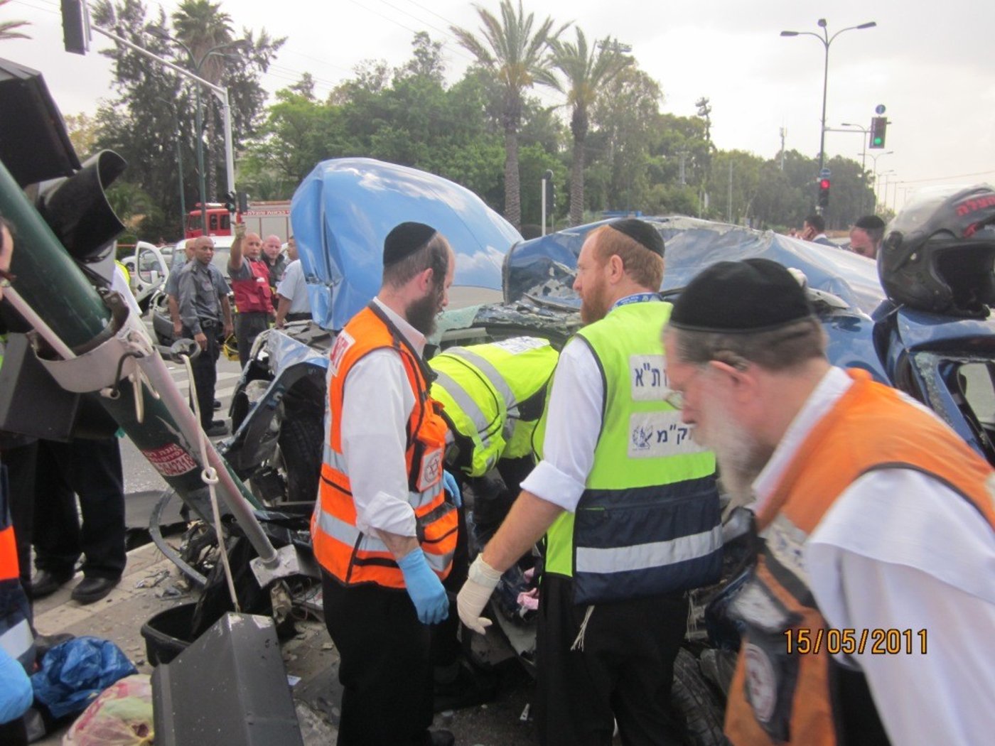 תיעוד מהזירה המדממת: 'לנהג היה רצח בעיניים, הוא לא עצר'
