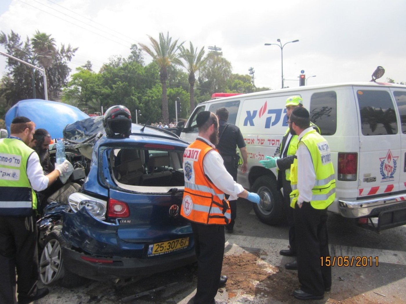 תיעוד מהזירה המדממת: 'לנהג היה רצח בעיניים, הוא לא עצר'