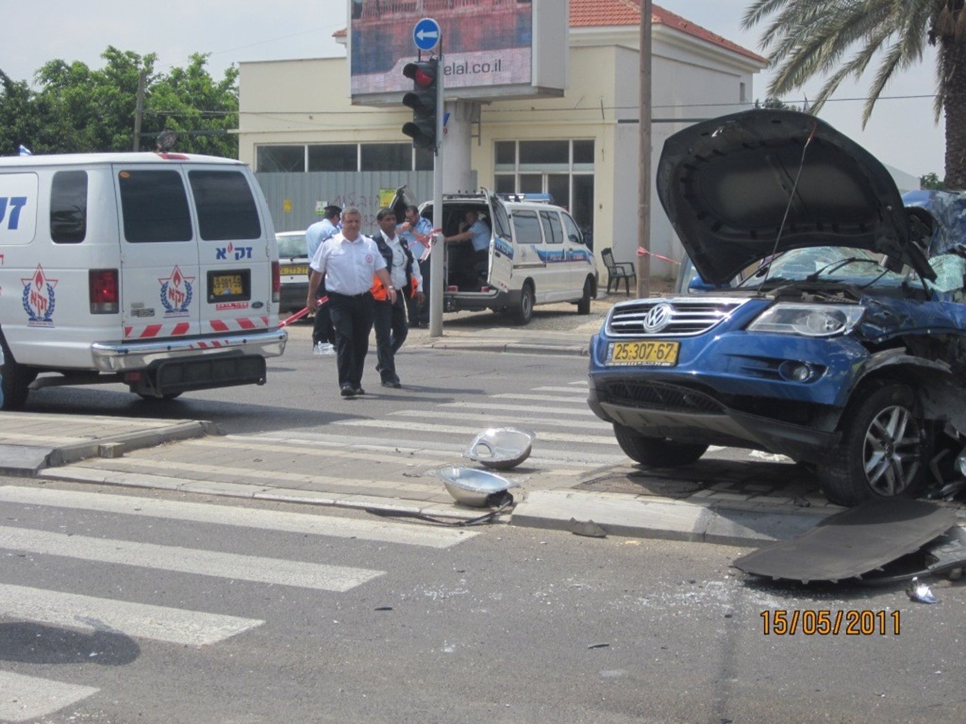 תיעוד מהזירה המדממת: 'לנהג היה רצח בעיניים, הוא לא עצר'
