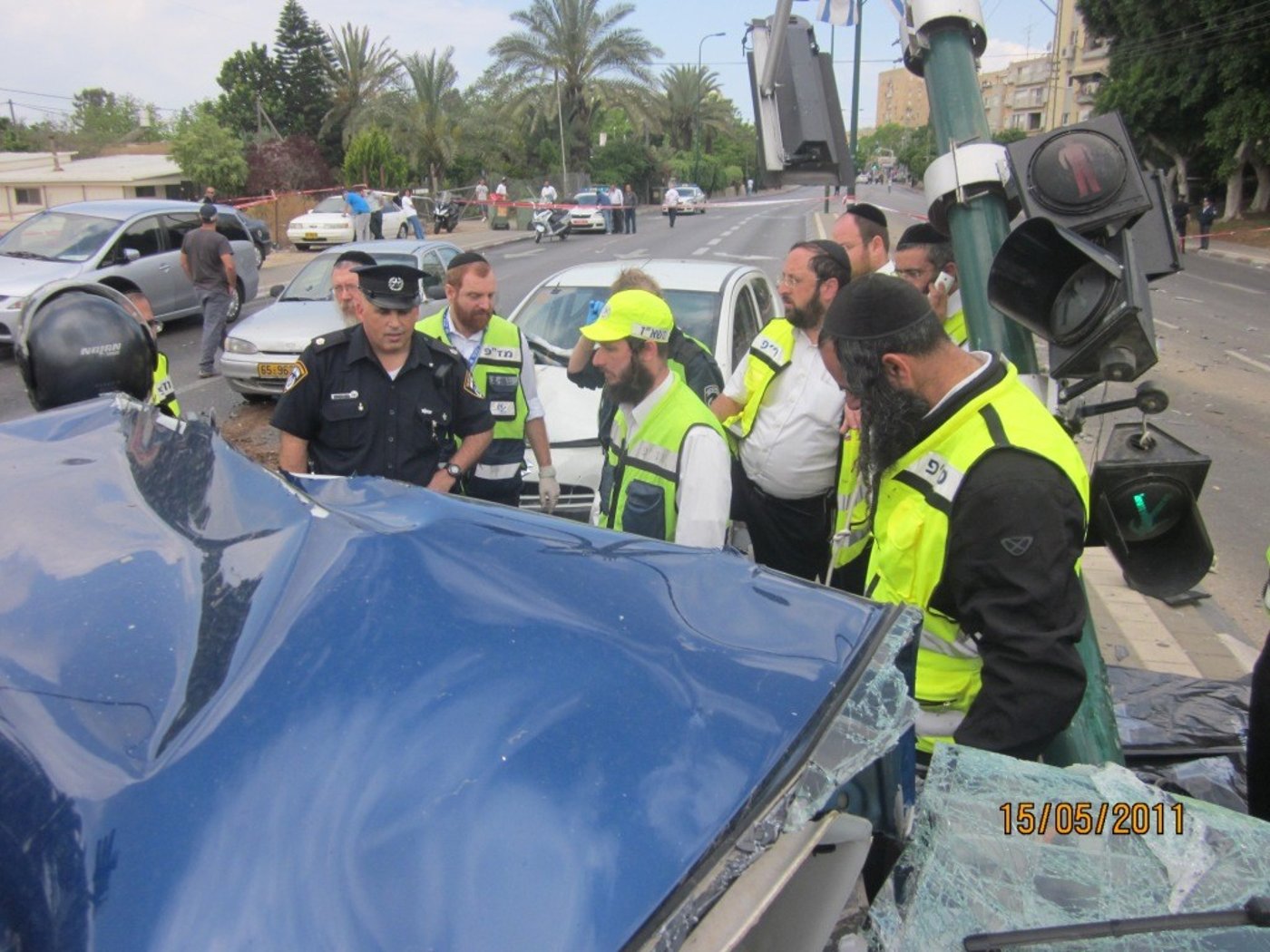 תיעוד מהזירה המדממת: 'לנהג היה רצח בעיניים, הוא לא עצר'