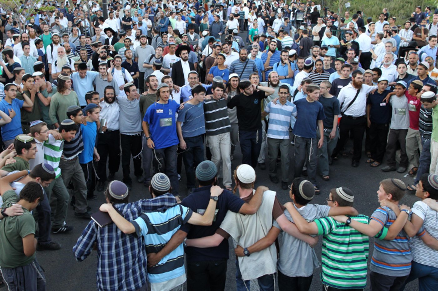 אחרי מחאת האלפים מול בית המשפט: עימותים ועצורים