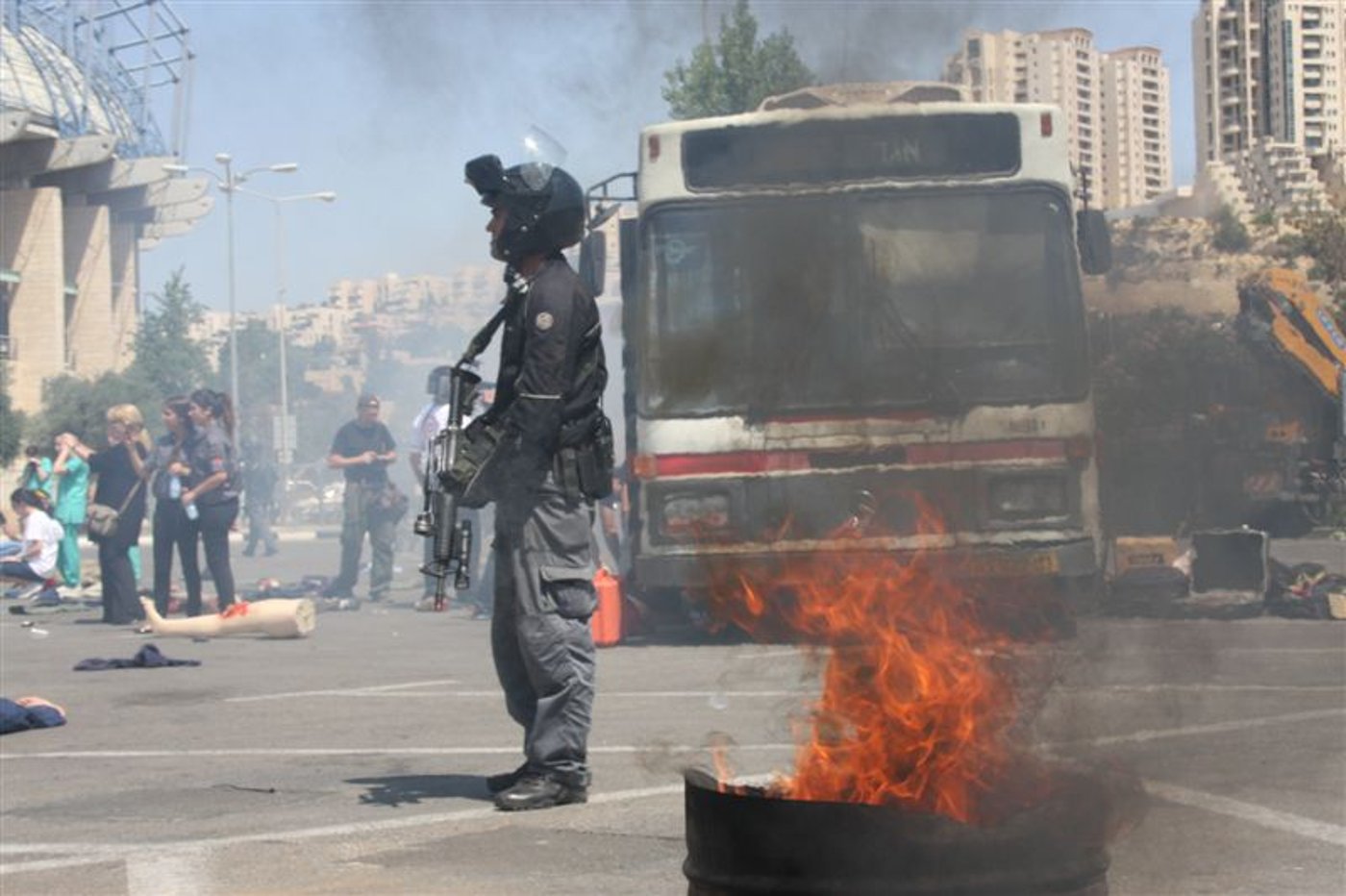 בהלה בירושלים: פיצוצים באצטדיון "טדי"