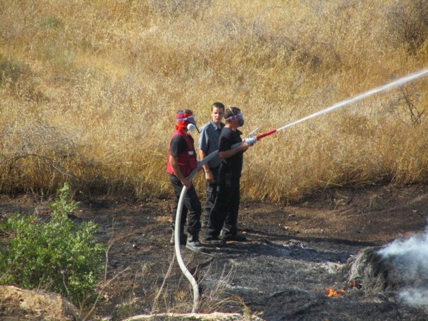 'עונה בוערת': דליקת ענק ברמת בית שמש