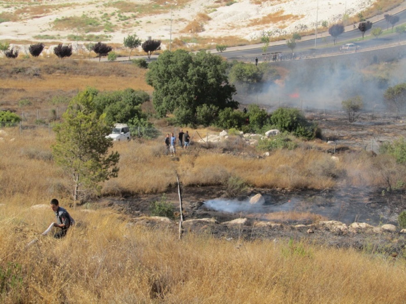 'עונה בוערת': דליקת ענק ברמת בית שמש