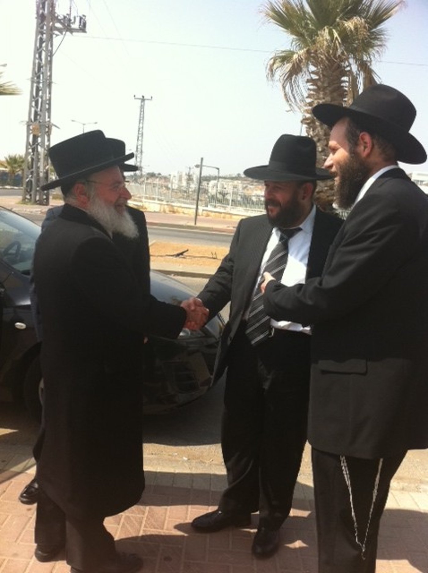 צפו בתמונות: גאב"ד 'דרכי תורה' ביקר בקרית-ספר