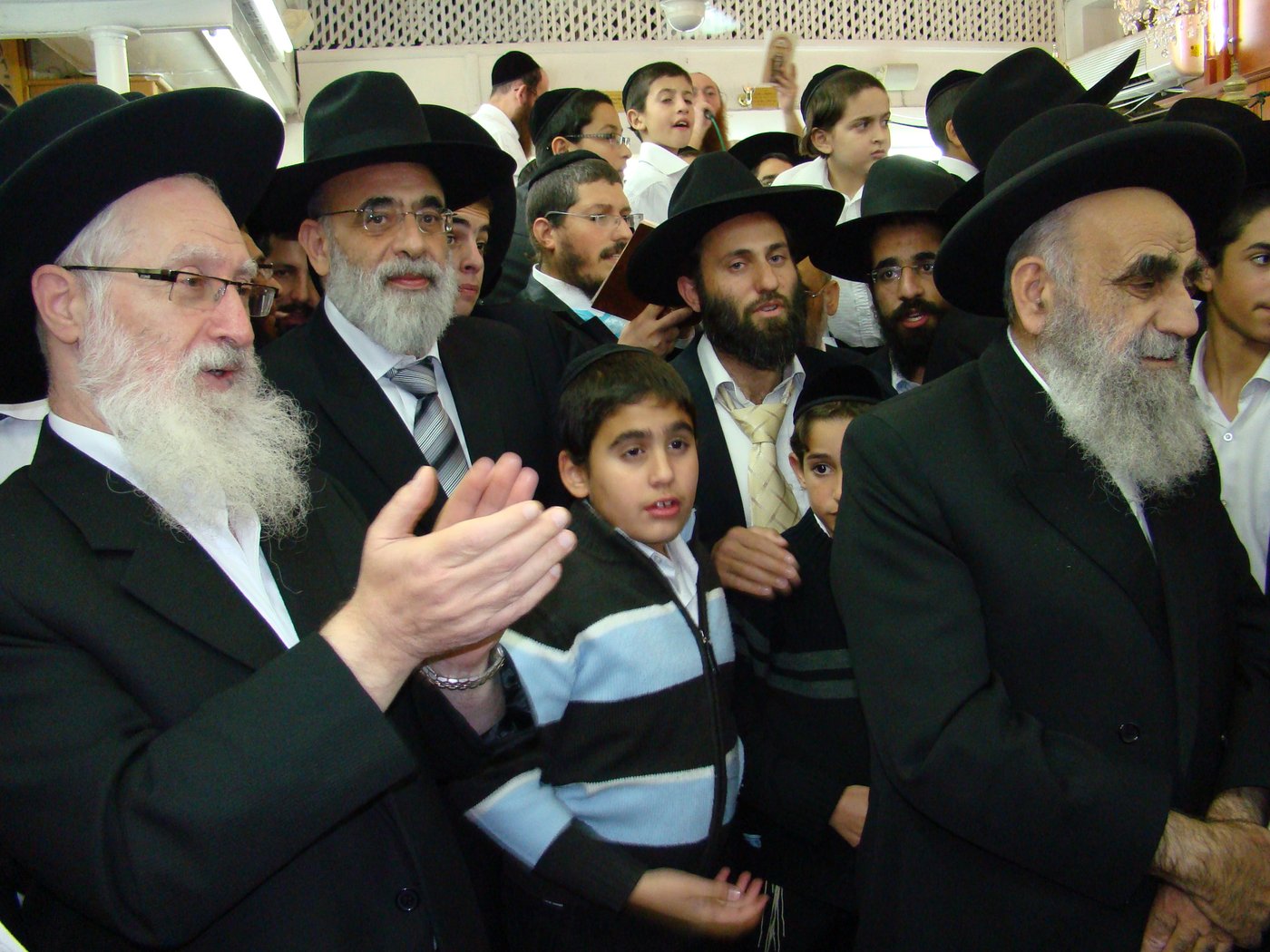 ההקפות של הרב משה צדקה והרב יעקב יוסף