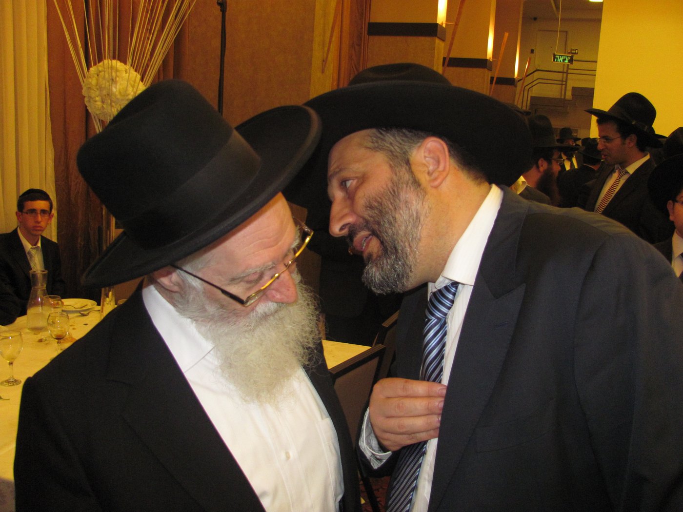 הרב דרעי חיתן, הצמרת התייצבה / גלריה