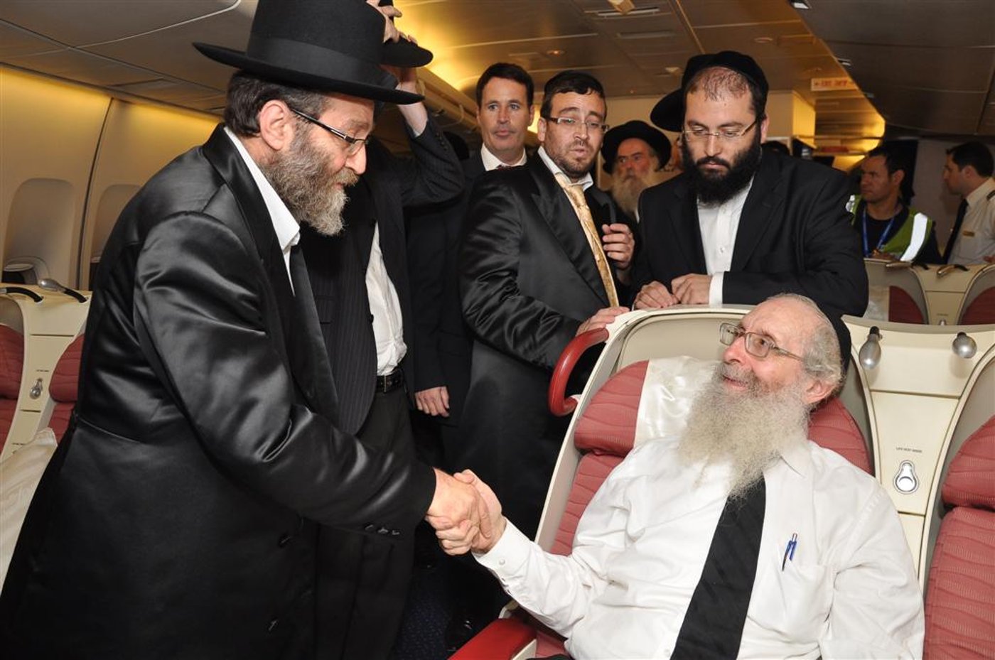 תמונות: המסע ההיסטורי של הרב פינקל זצ"ל לארה"ב
