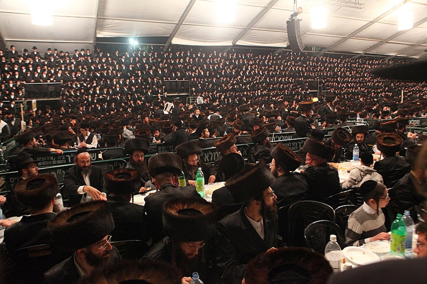 שַׂמֵּחַ תְּשַׂמַּח רֵעִים אֲהוּבִים: צפו בחתונה הגדולה בחצר ויז'ניץ