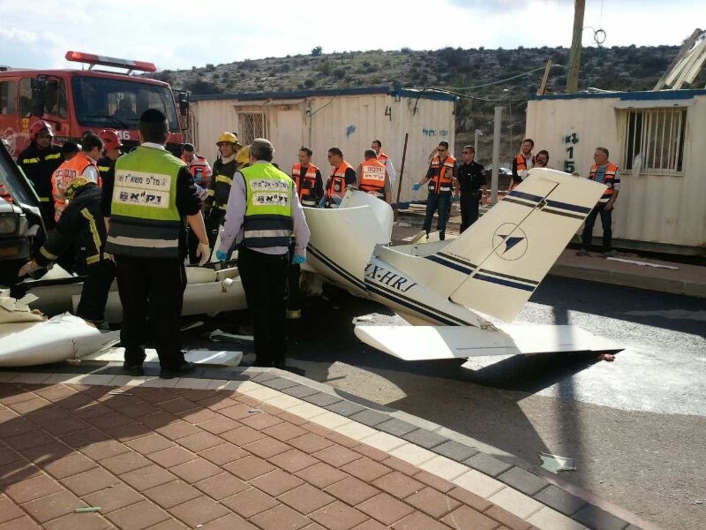 "בנס לא היו ילדים בזירת ההתרסקות"