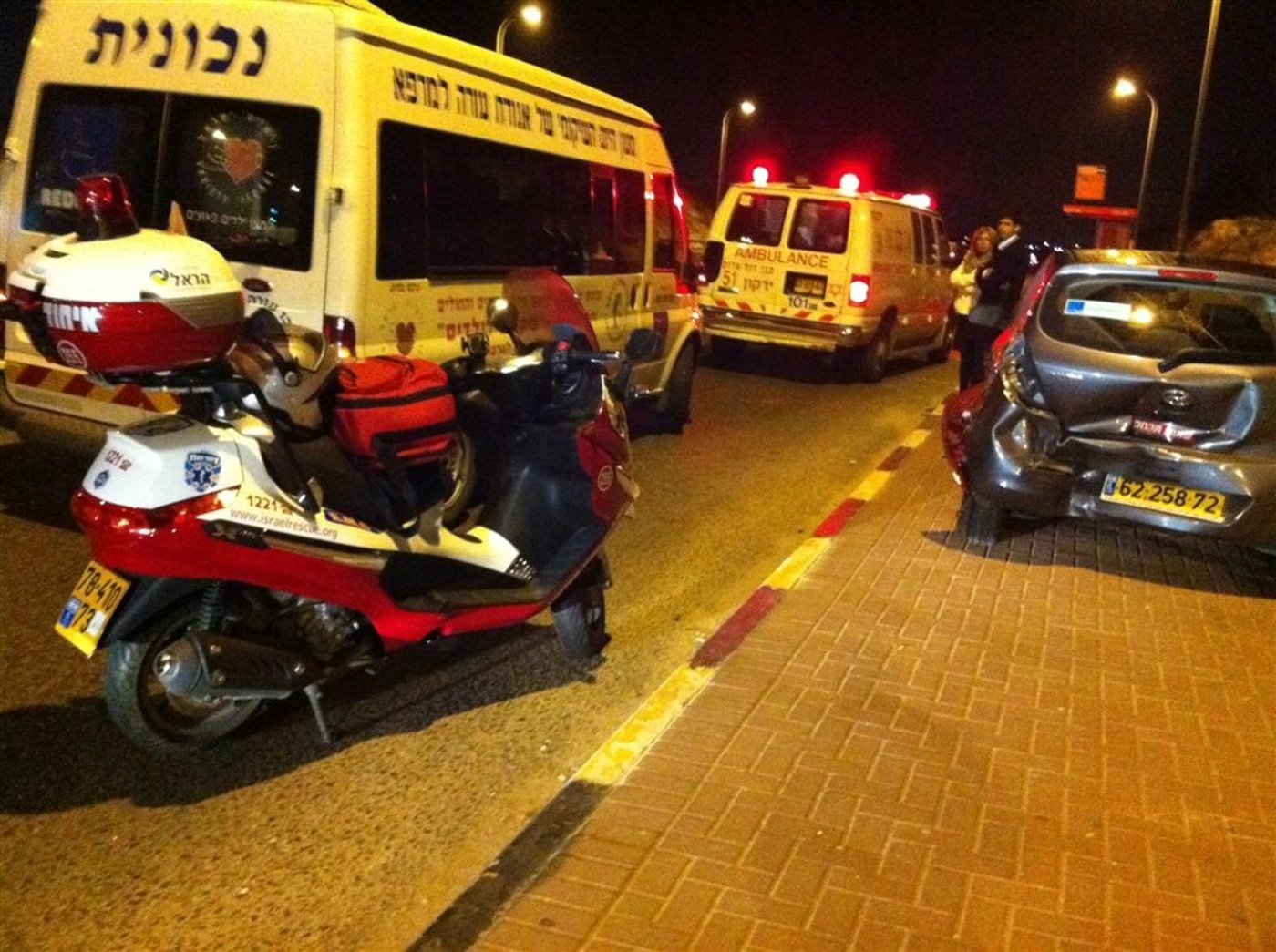 בצאת השבת: תאונה ביציאה מאלעד