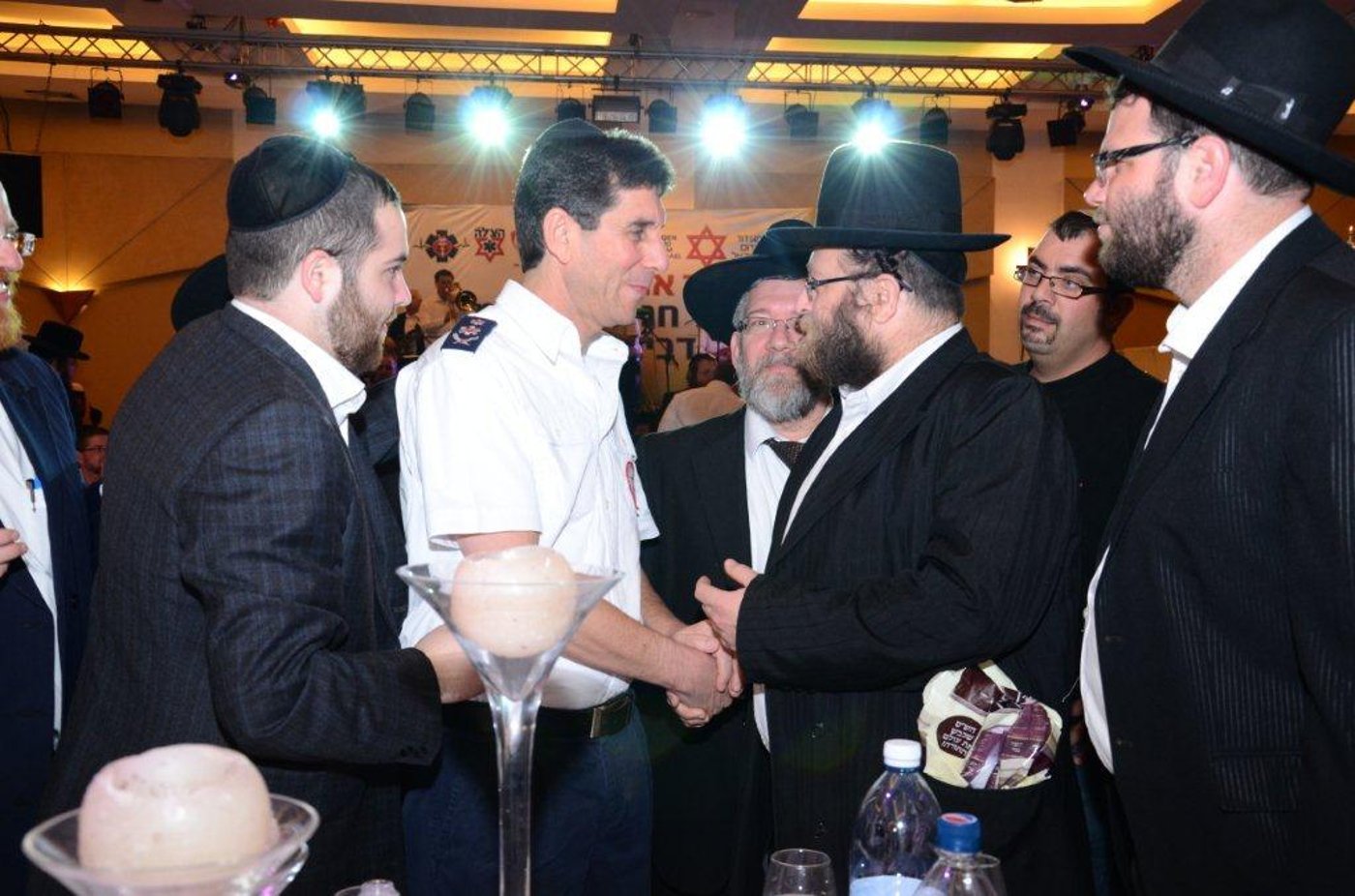 אלפי מתנדבי ארגוני ההצלה ומד"א בערב גיבוש
