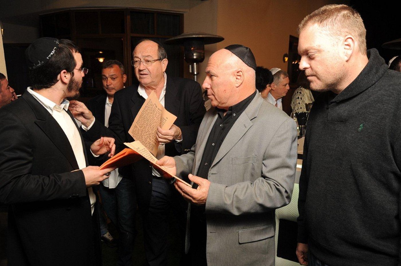 לבני חגגה עם חב"ד את הדפסת ספר התניא