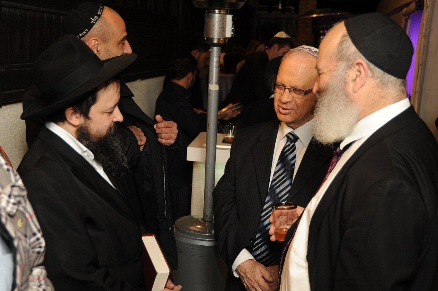 לבני חגגה עם חב"ד את הדפסת ספר התניא