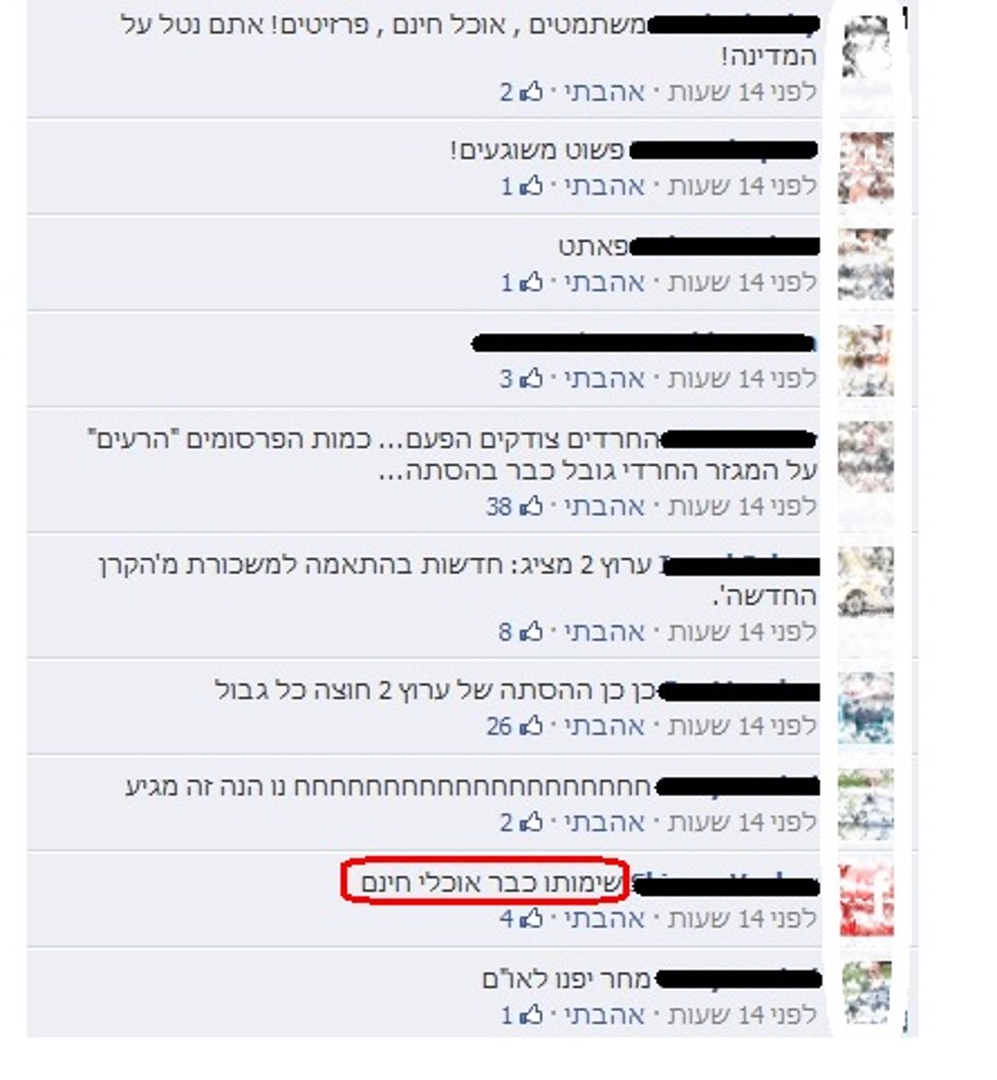 הפייסבוק של חדשות 2
