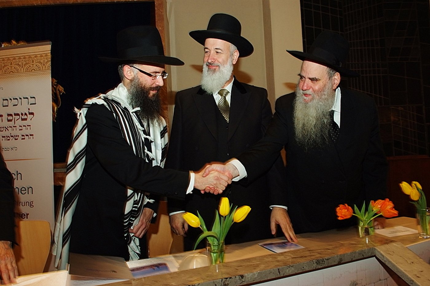 שליח הרבי מליובאוויטש הוכתר לרבה של המבורג
