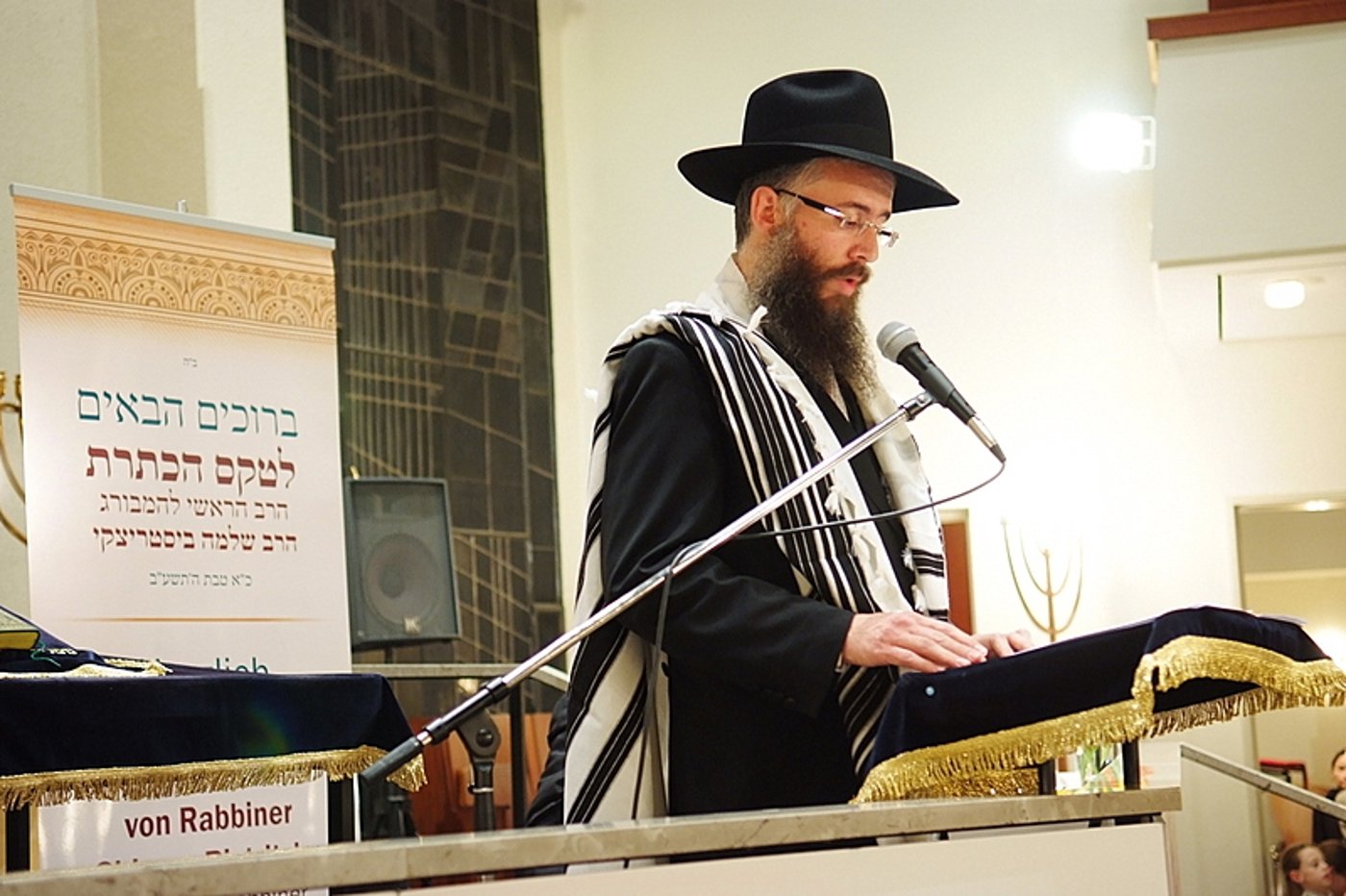 שליח הרבי מליובאוויטש הוכתר לרבה של המבורג