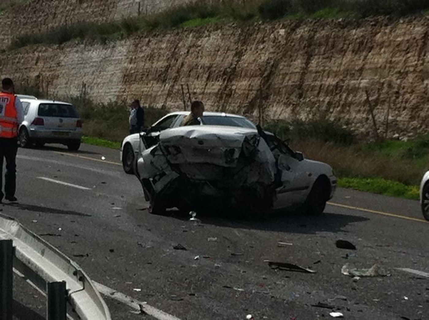 תאונה קטלנית בכביש 6: אישה נהרגה