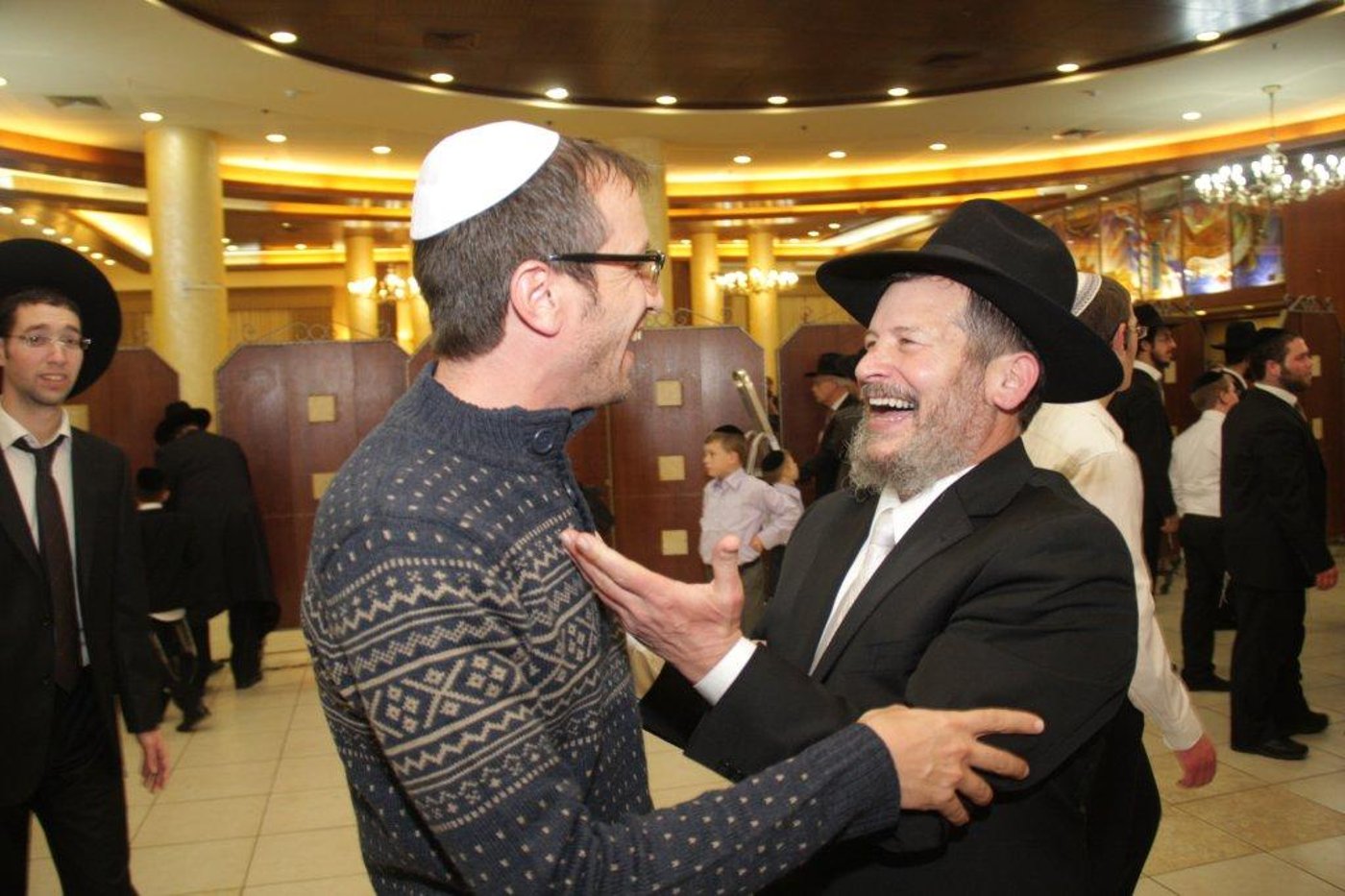 גלריה: חתונת בנו של אורי לופוליאנסקי