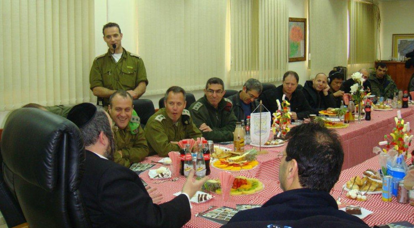 אורחים מפתיעים בביתר-עלית: משתתפי קורס לביטחון לאומי