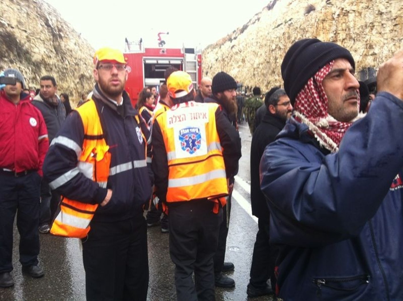 7 ילדים פלסטינים נהרגו בהתהפכות אוטובוס