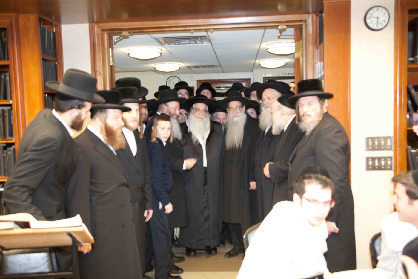 תיעוד; האדמו"ר מצאנז בביקור היסטורי בעיירת לייקווד