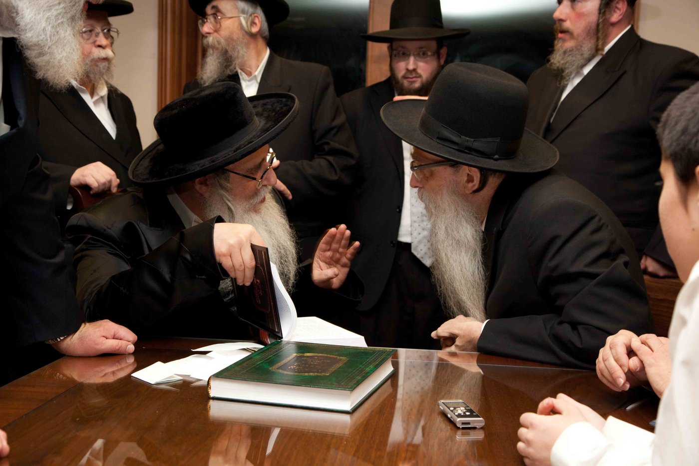 תיעוד; האדמו"ר מצאנז בביקור היסטורי בעיירת לייקווד