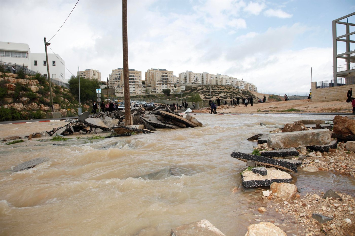 מודיעין עילית: נפטרה הילדה החרדית שנסחפה במי הנחל