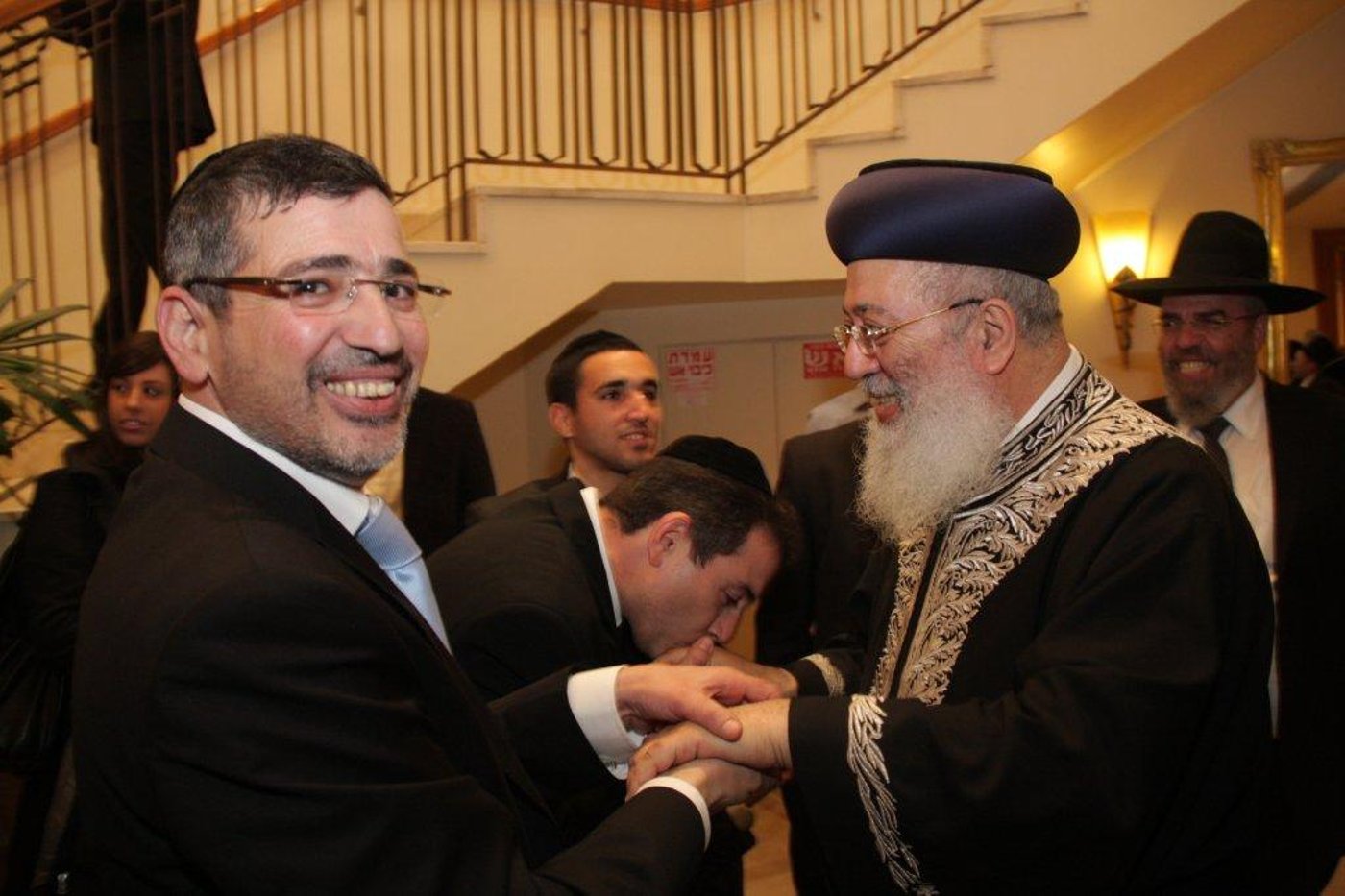 גלריית ענק: יהודה אבידן חיתן בת, כולם הגיעו לחגוג