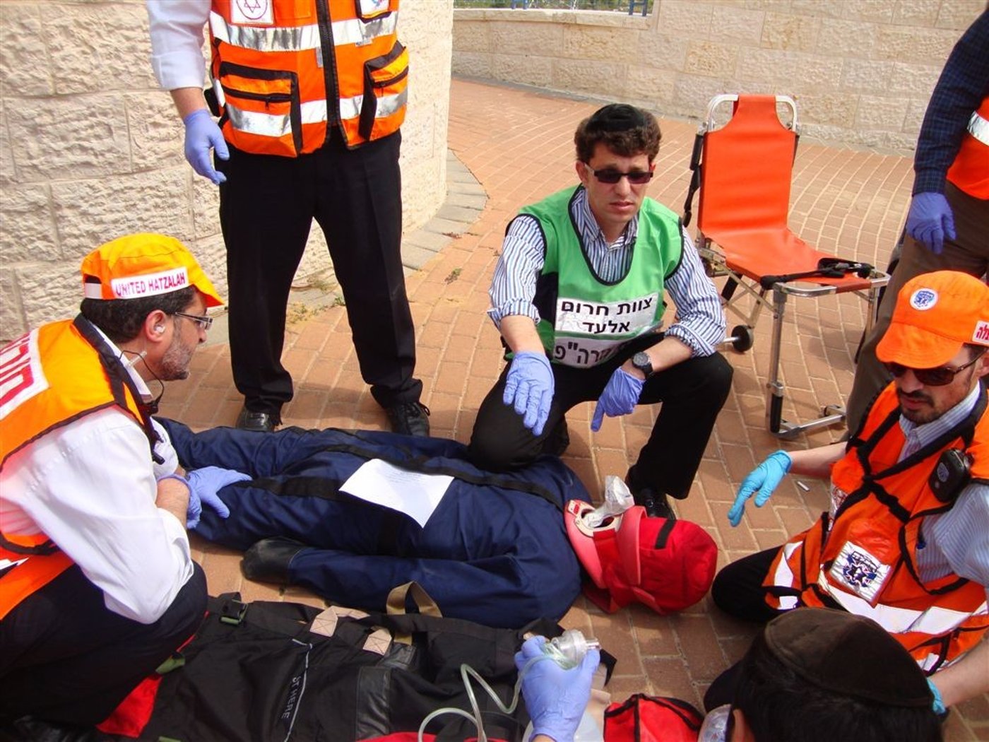 תרגיל באלעד: נפילת טיל כימי