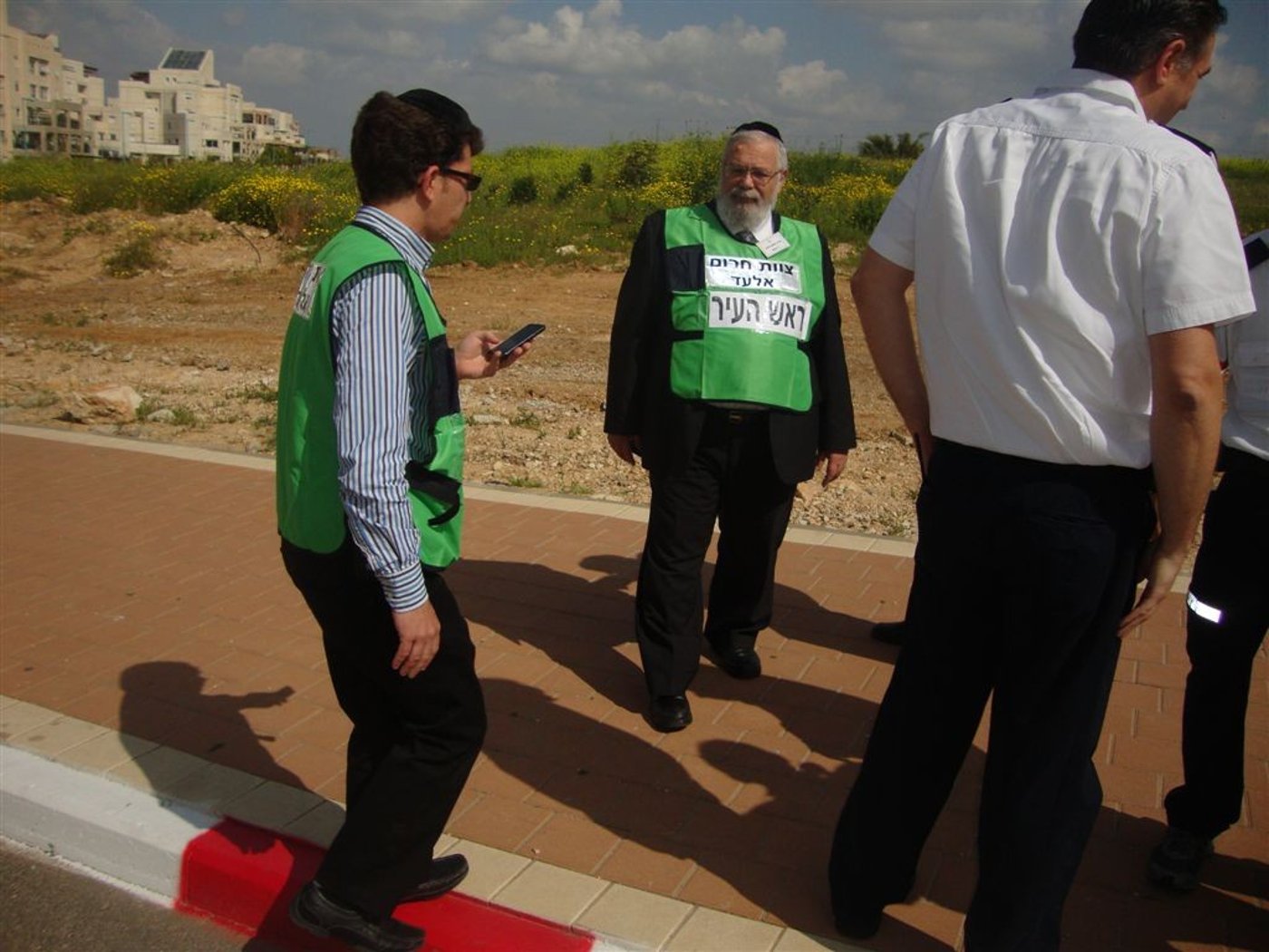תרגיל באלעד: נפילת טיל כימי