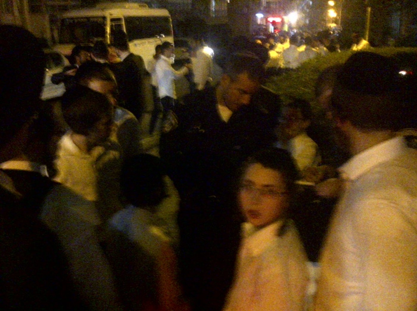 נהג משאית התפרע ברחובות בני-ברק