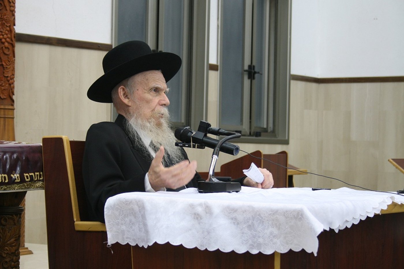 הגאון רבי גרשון אדלשטיין פתח את 'זמן קיץ' בעיר אשדוד