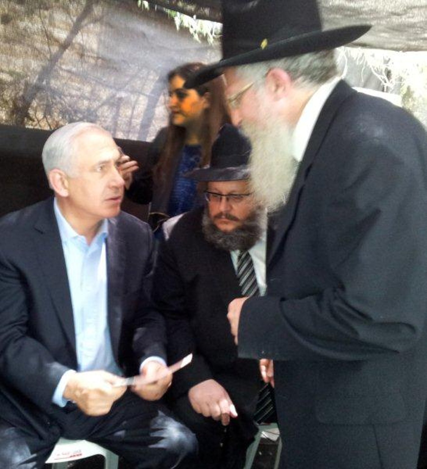 רבני חב"ד לנתניהו: "תמשיך בדרך אבא"