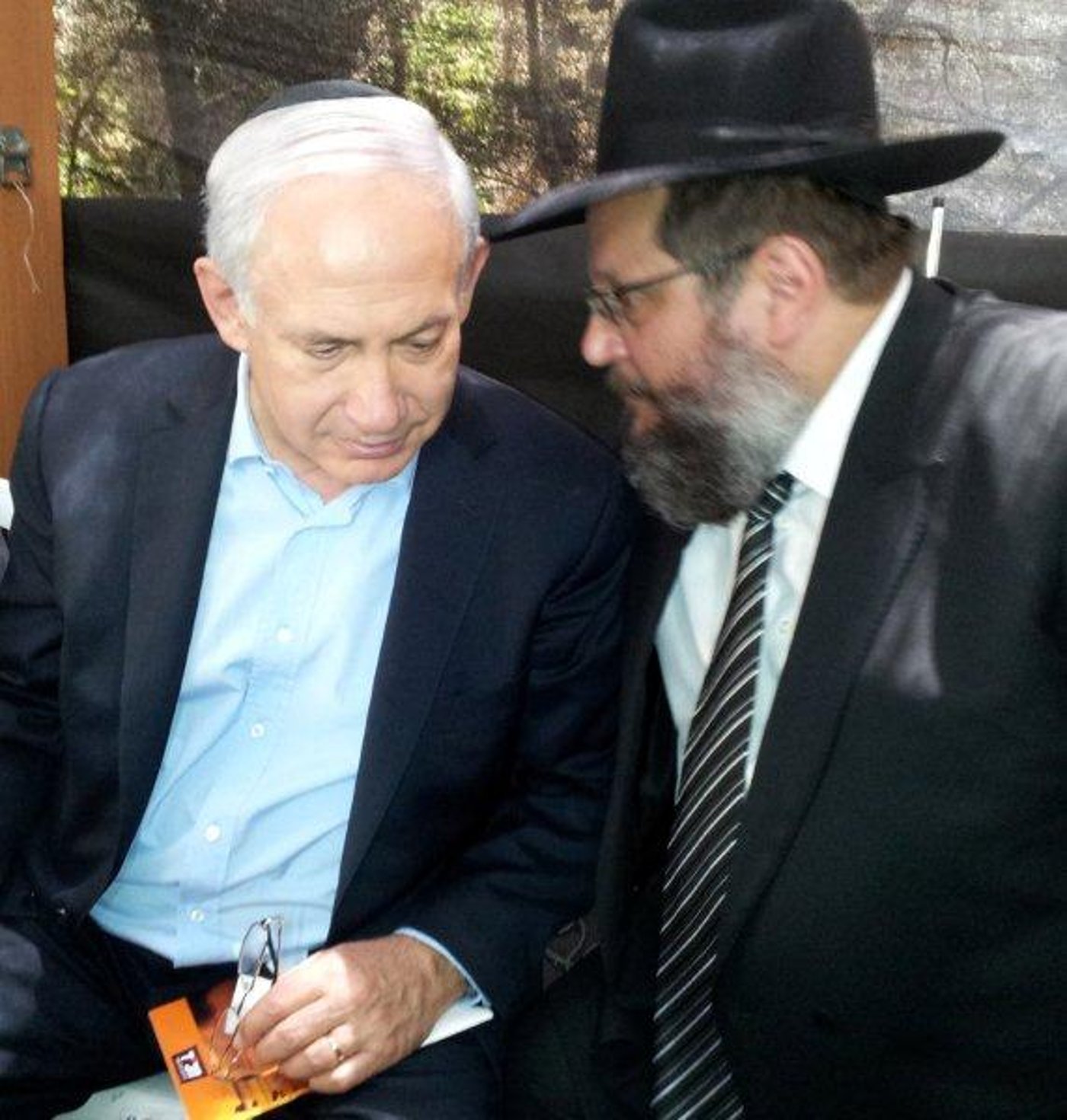 רבני חב"ד לנתניהו: "תמשיך בדרך אבא"