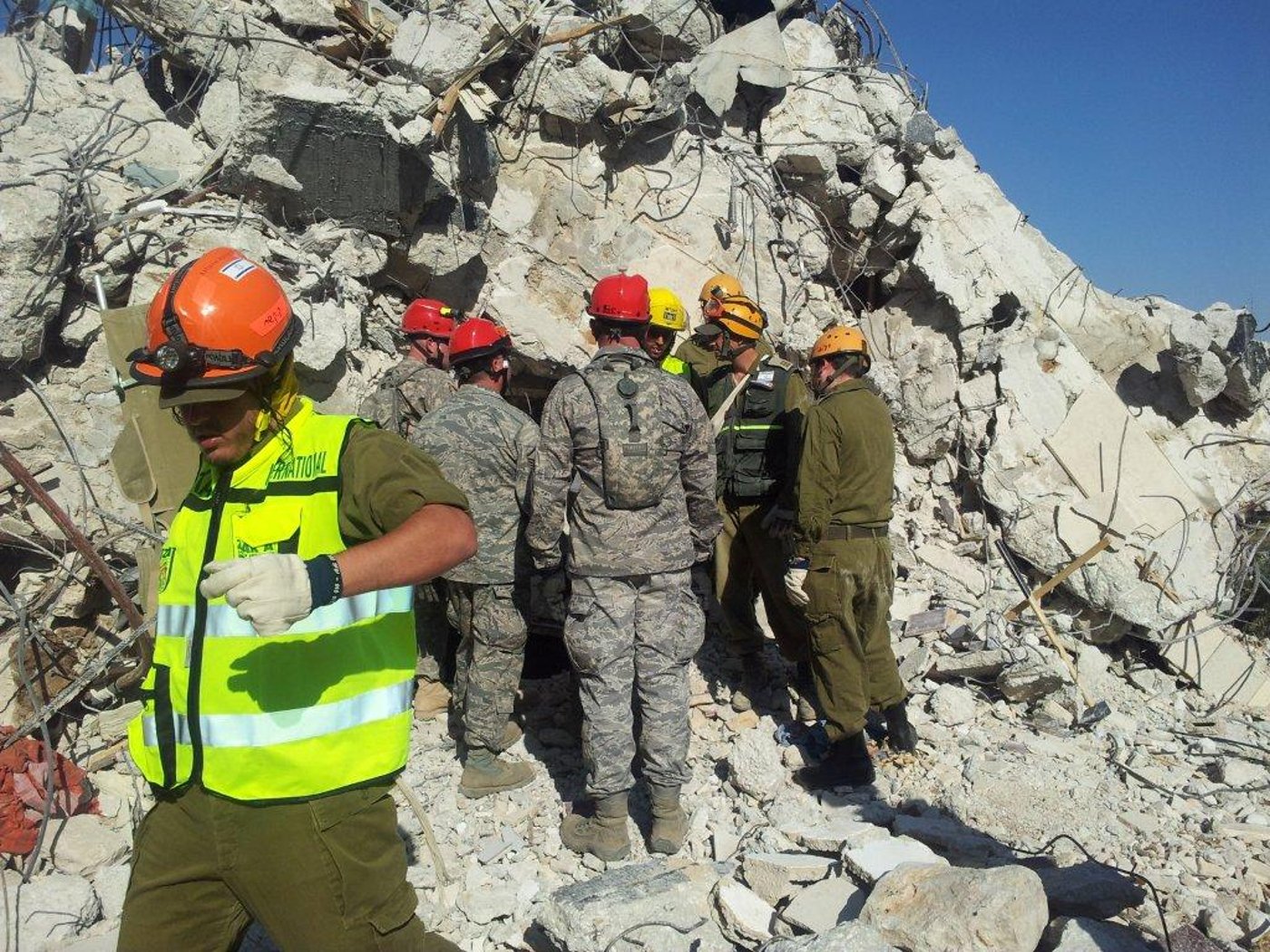 המתנדבים החרדים של זק"א התאמנו עם צה"ל וצבא ארה"ב