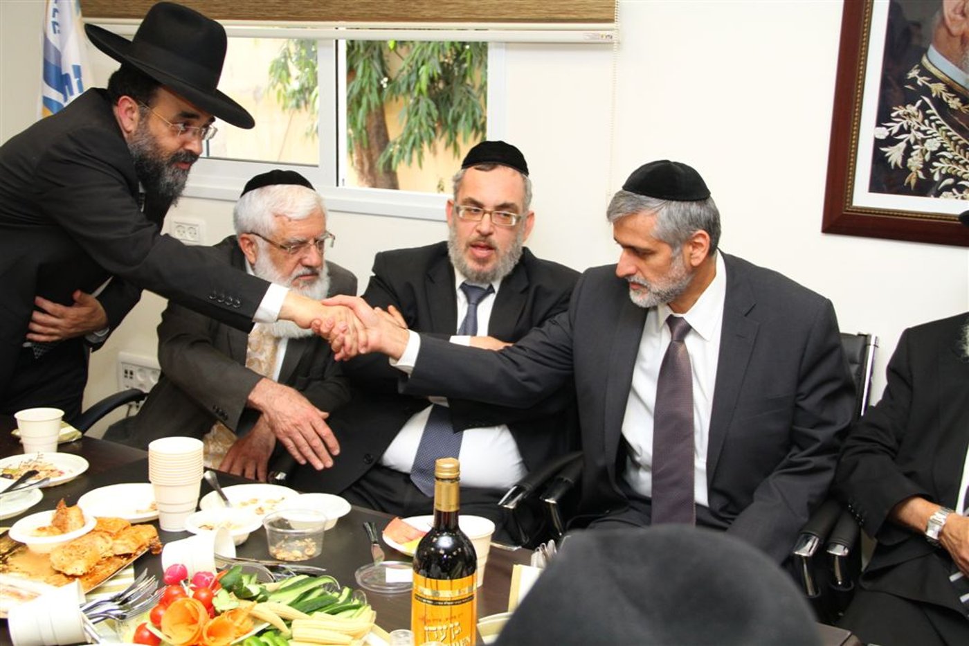 סגן ראש העיר אלי דדון חנך לשכה חדשה, כולם הגיעו לברך