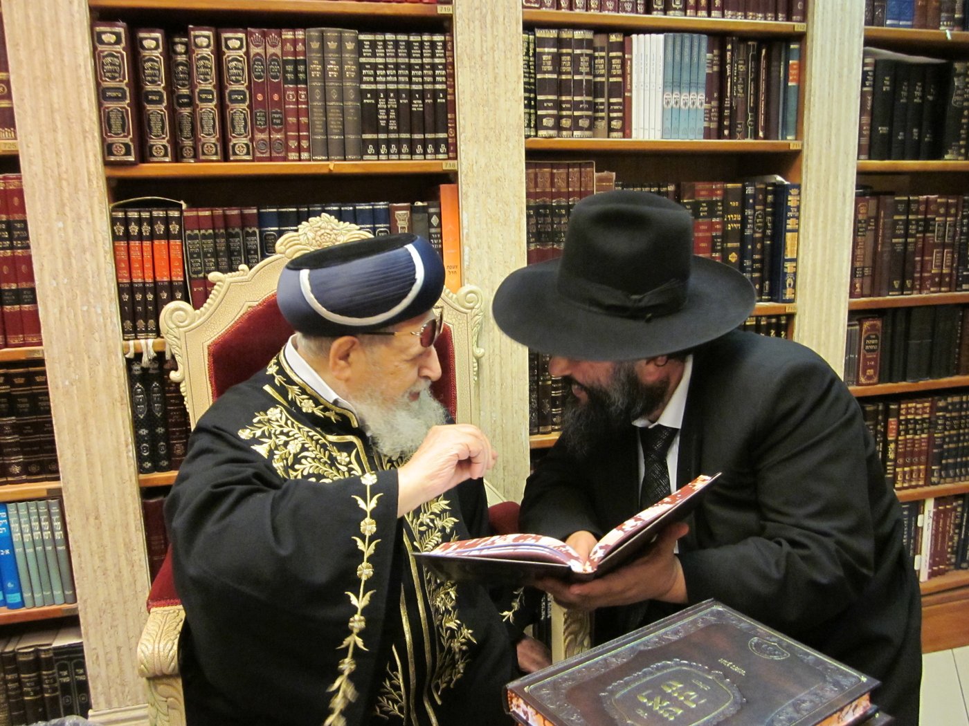 הרב עובדיה לרב נסים דרעי: "חבל שלא הזכרתי אותך"