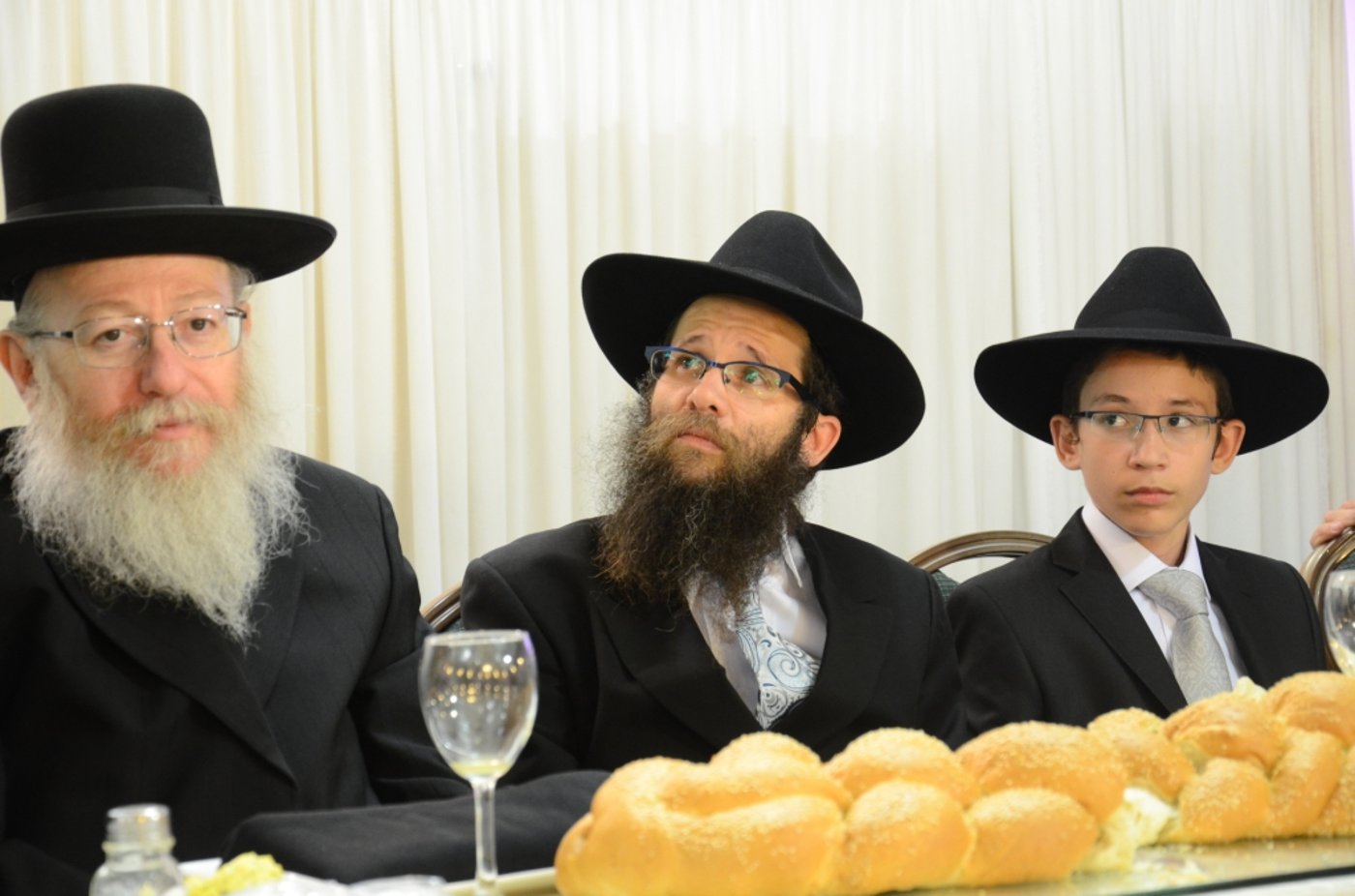 ראשי 'דגל התורה' חגגו בשמחת בנימין ליפקין בכפר-חב"ד