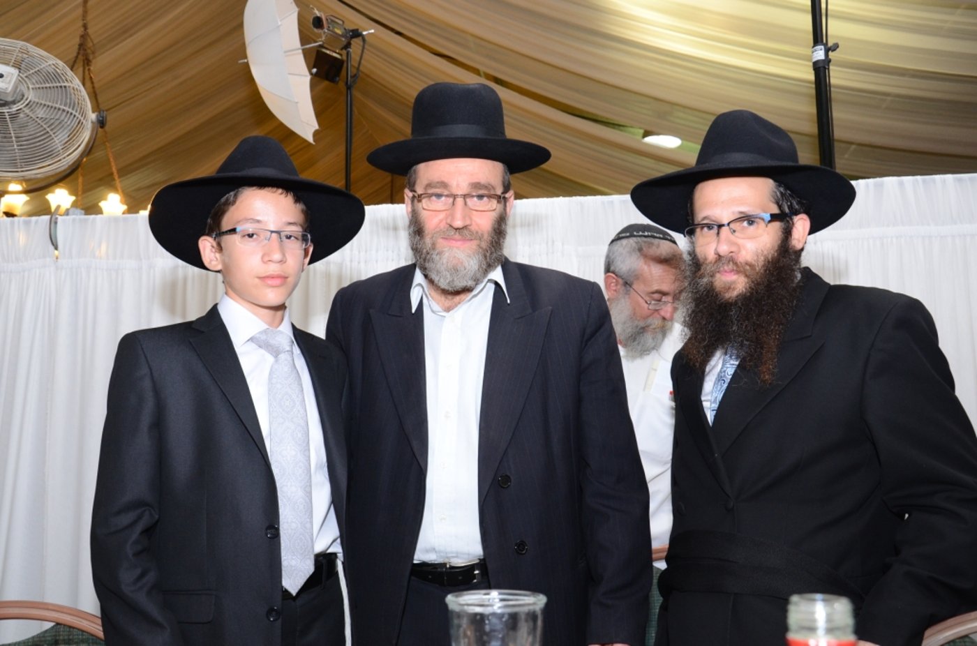 ראשי 'דגל התורה' חגגו בשמחת בנימין ליפקין בכפר-חב"ד